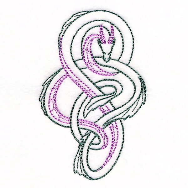 Knotwork Wyrm