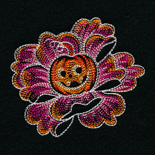 Eyes on Halloween Jack o' Lantern Flower