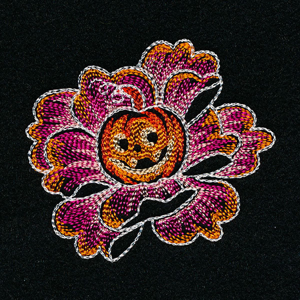 Eyes on Halloween Jack o' Lantern Flower