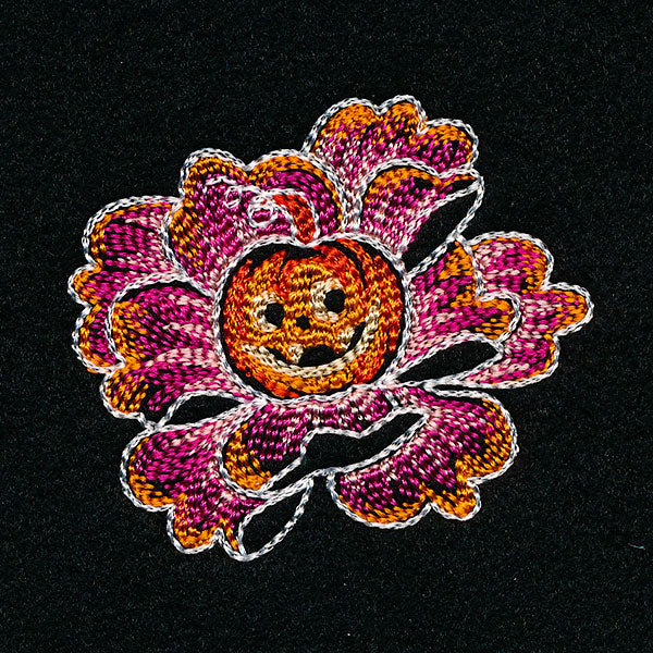 Eyes on Halloween Jack o' Lantern Flower