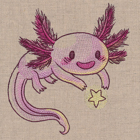 Stars & Wishes Axolotl