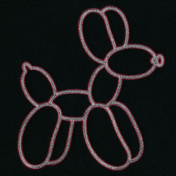 Neon Glow Balloon Dog