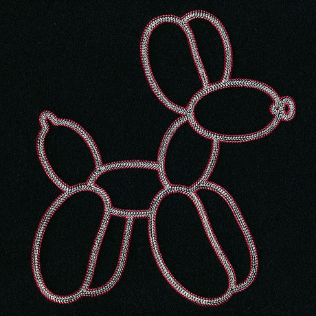 Neon Glow Balloon Dog