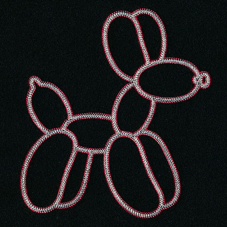 Neon Glow Balloon Dog