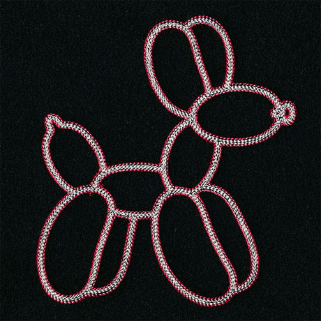 Neon Glow Balloon Dog