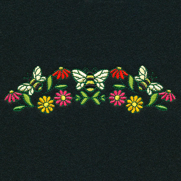 Honeybee Kaleidoscope Border