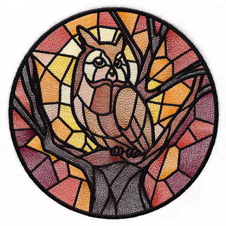 Stained Glass Owl