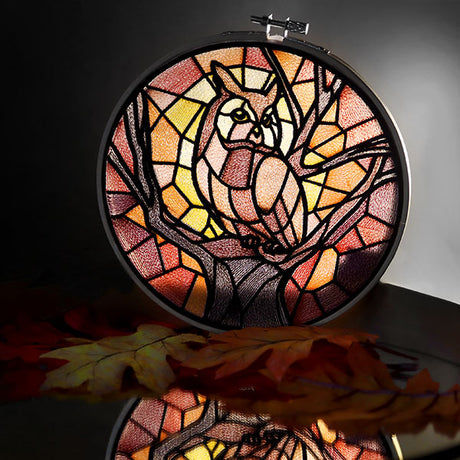 Stained Glass Owl