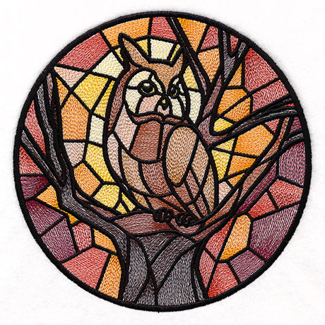 Stained Glass Owl