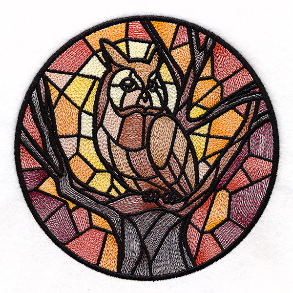 Stained Glass Owl