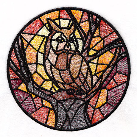 Stained Glass Owl
