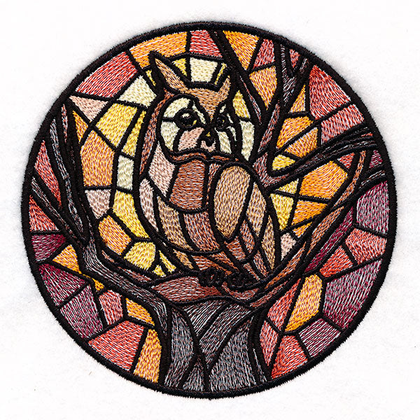 Stained Glass Owl