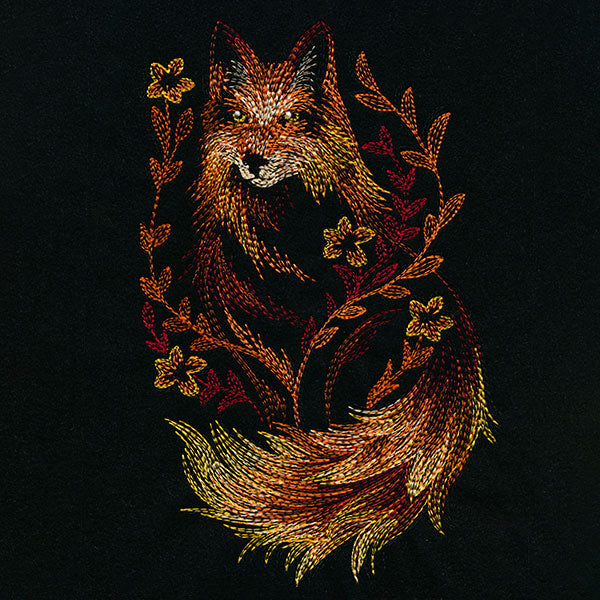 Autumn Textures Fox
