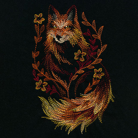 Autumn Textures Fox