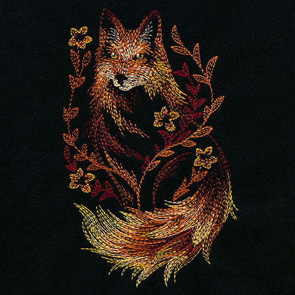 Autumn Textures Fox
