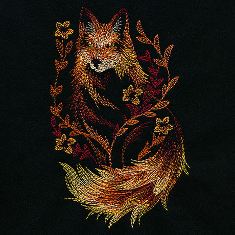 Autumn Textures Fox