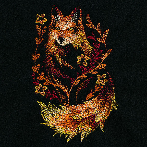 Autumn Textures Fox