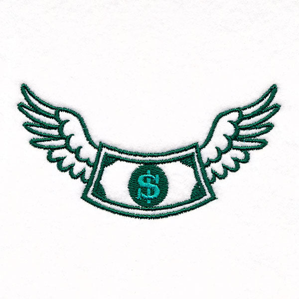 Flying Dollar Icon