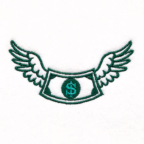 Flying Dollar Icon