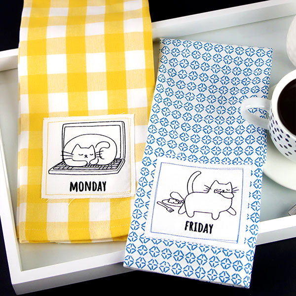 Co-working Cat on Monday