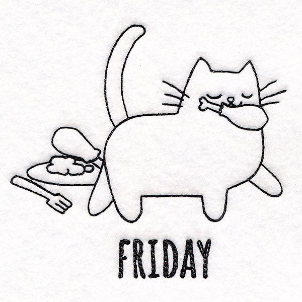 Food Thief Cat on Friday