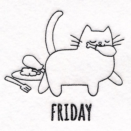 Food Thief Cat on Friday