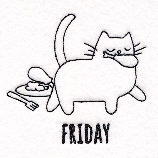 Food Thief Cat on Friday