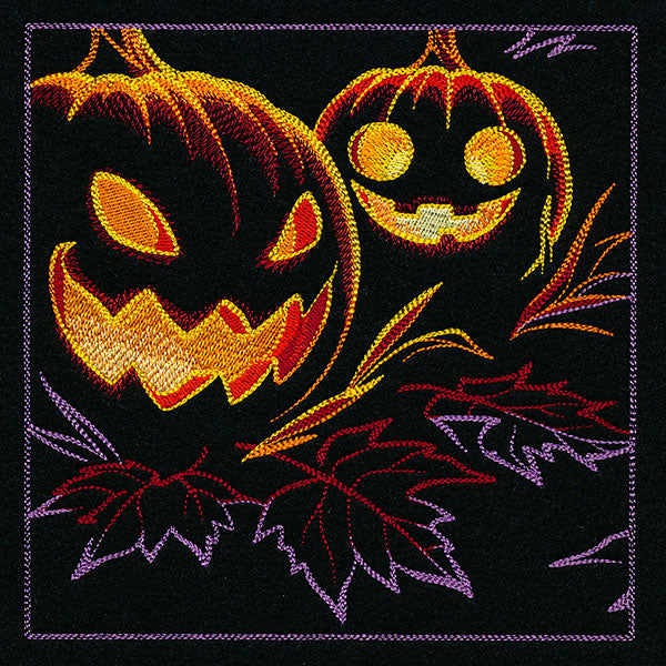 Haunted Halloween Scene Square 5