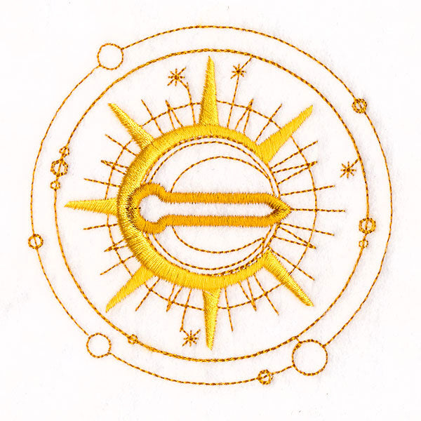 Halloween Buttonhole - Moon