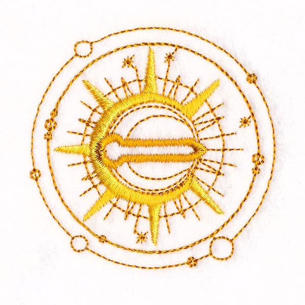 Halloween Buttonhole - Moon