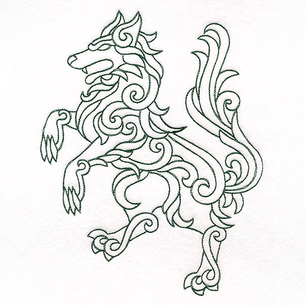 Fantastic Heraldry - Wolf