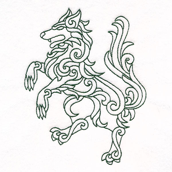 Fantastic Heraldry - Wolf