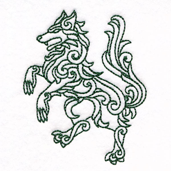 Fantastic Heraldry - Wolf