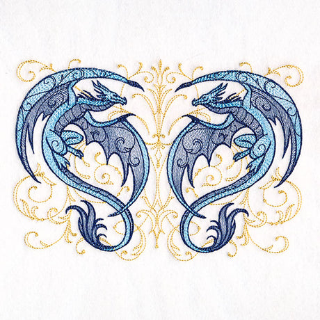Dragon Spirals Crest
