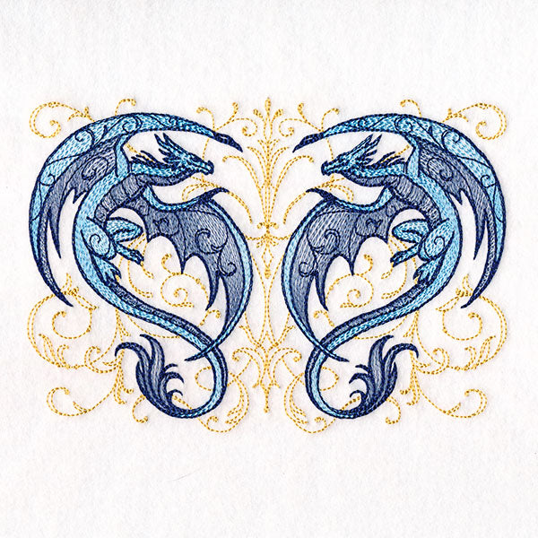 Dragon Spirals Crest