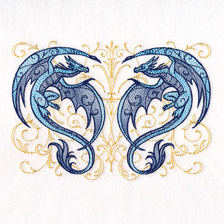 Dragon Spirals Crest