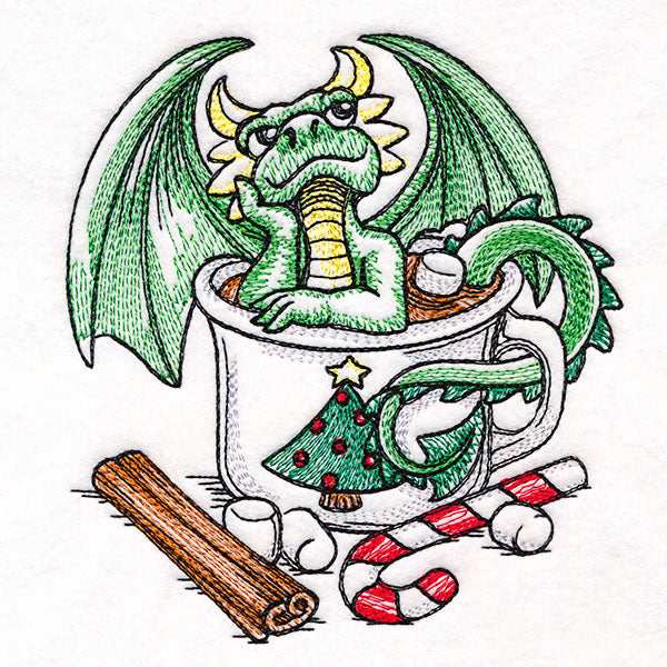 Dreaming Hot Cocoa Dragon