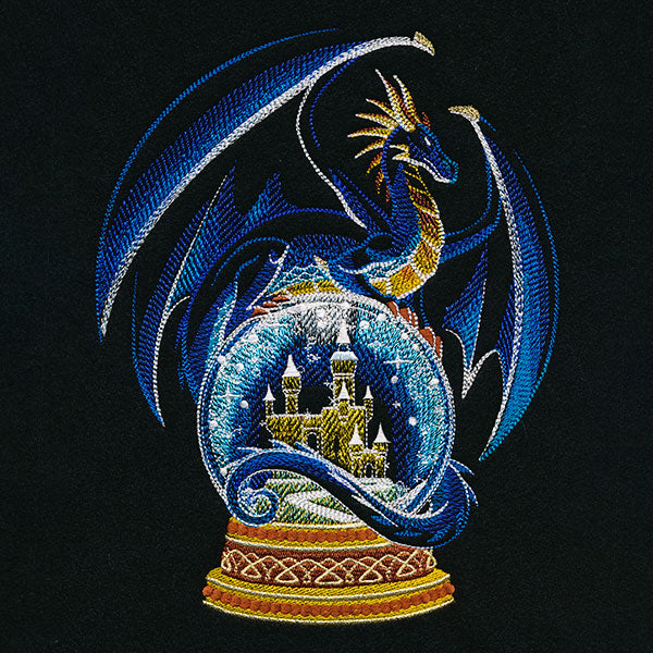 Snow Globe Magic Dragon