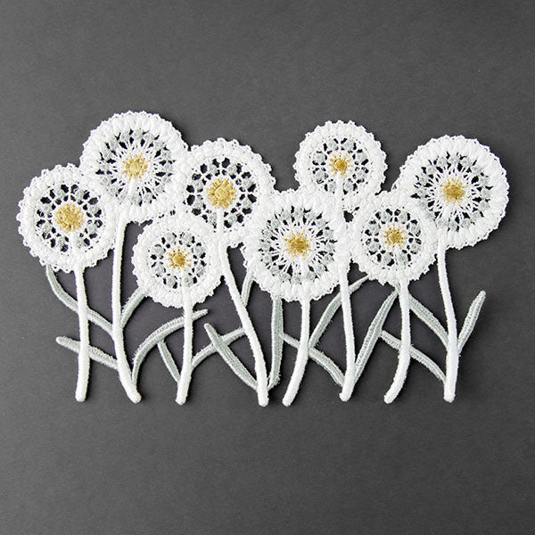 Delicate Dandelions Border (Lace)