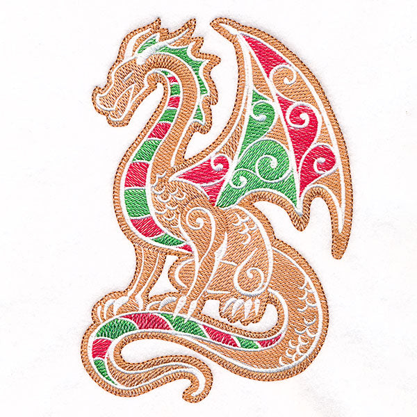 Christmas Gingerbread Dragon