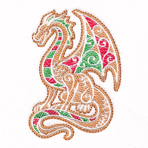 Christmas Gingerbread Dragon