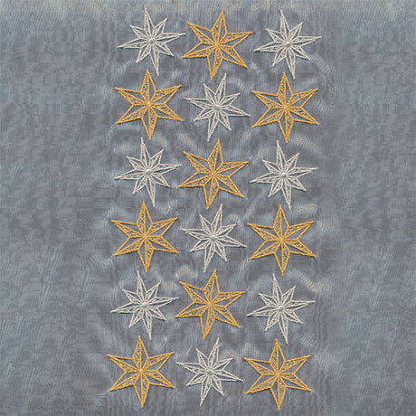 Holiday Stars (Freestanding Organza)