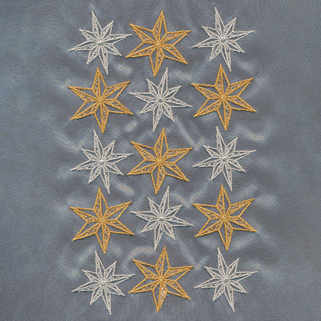 Holiday Stars (Freestanding Organza)