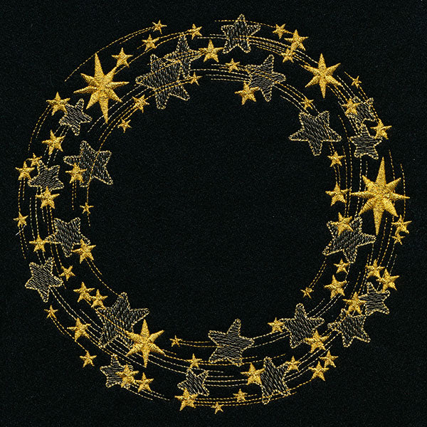 Glimmering Stars Wreath