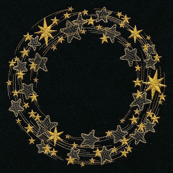 Glimmering Stars Wreath