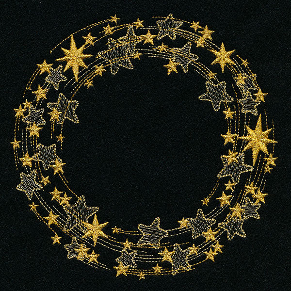 Glimmering Stars Wreath
