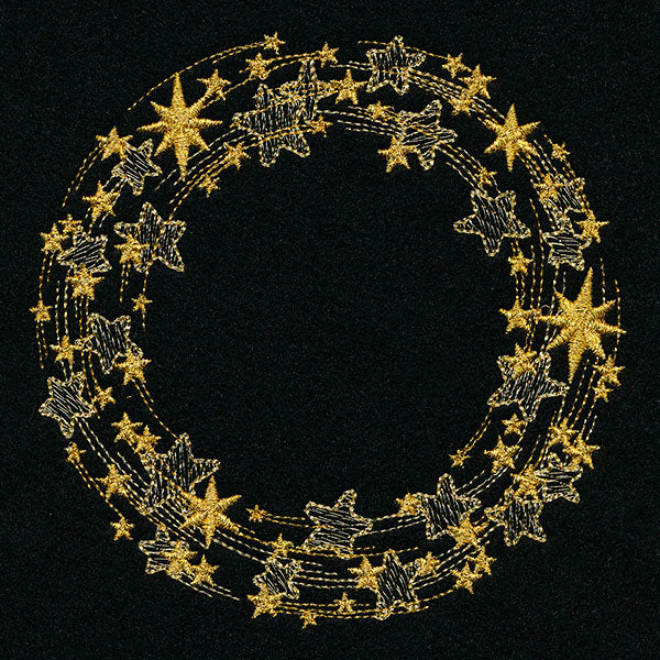 Glimmering Stars Wreath