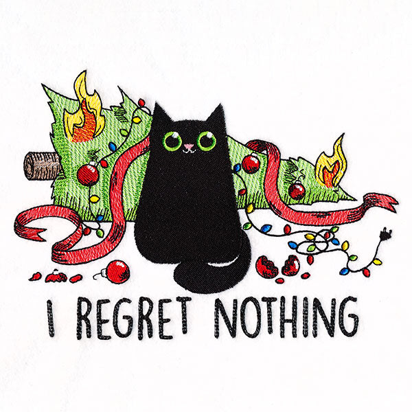 I Regret Nothing Cat