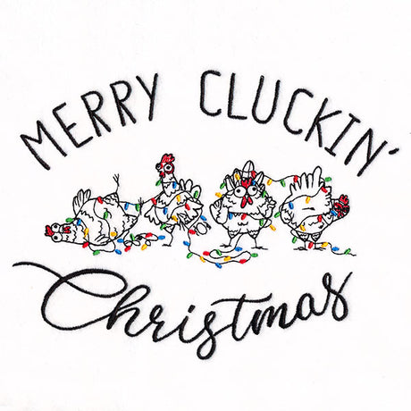 Merry Cluckin’ Christmas Chickens