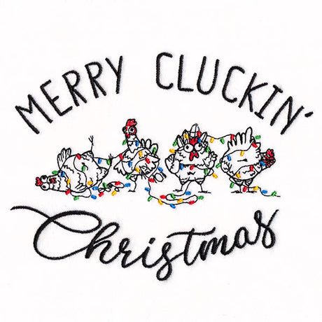 Merry Cluckin’ Christmas Chickens